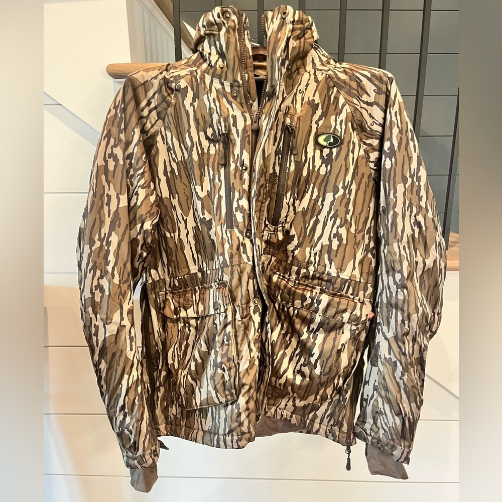 Mossy Oak Original Bottomland Camo WPB Insulated Hunting Jacket Size: L Preowned